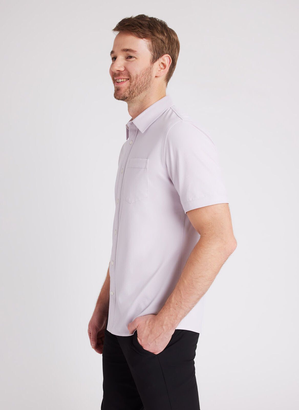 City Tech Classic Short Sleeve Shirt Standard Fit sold by Kit and Ace product image thumbnail 4