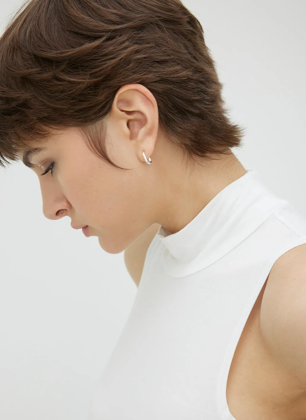 Charlotte Mock Neck Tank sold by Kit and Ace product image thumbnail 5