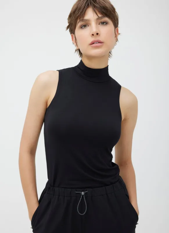 Charlotte Mock Neck Tank sold by Kit and Ace