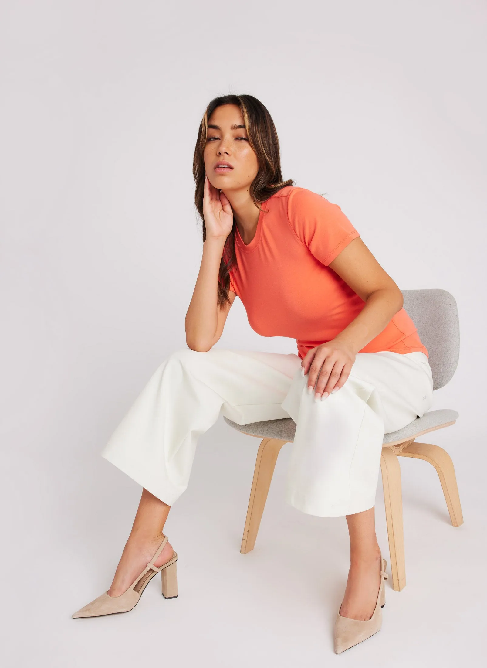 Kit Short Sleeve Fitted Tee sold by Kit and Ace product image thumbnail 4