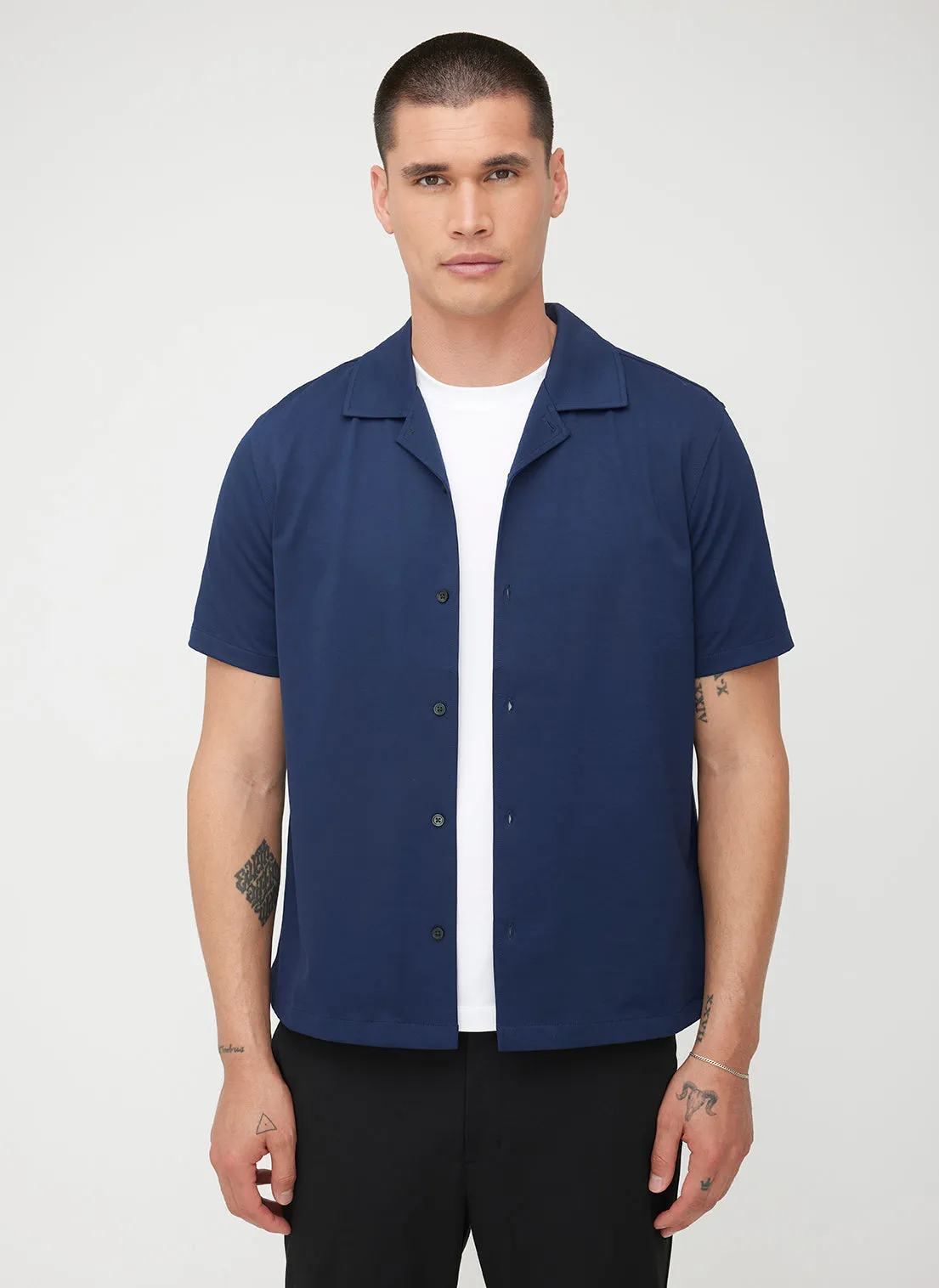 City Tech Camp Short Sleeve Shirt sold by Kit and Ace product image thumbnail 5