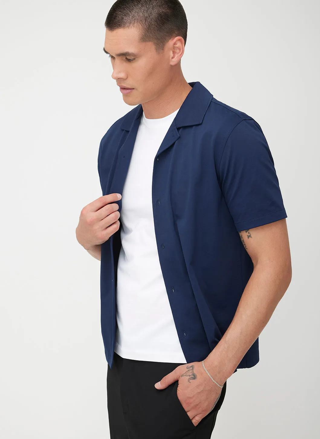 City Tech Camp Short Sleeve Shirt sold by Kit and Ace product image thumbnail 3