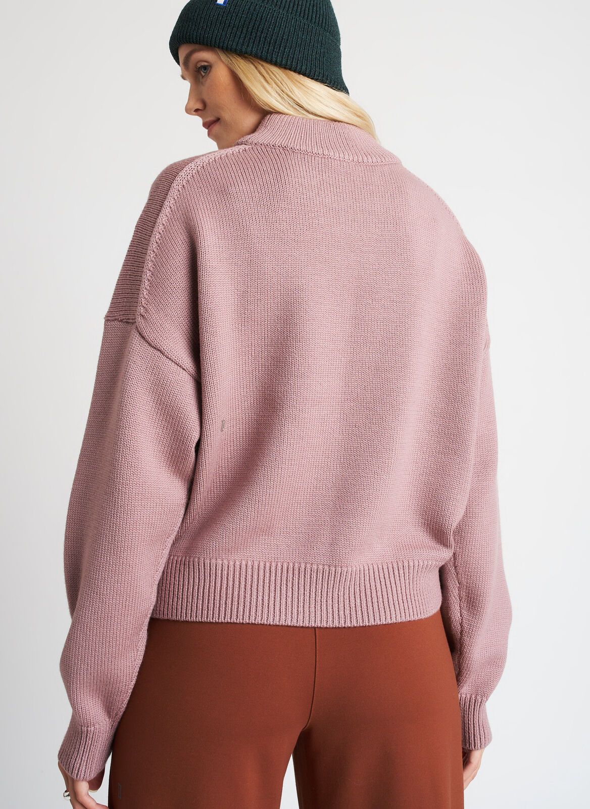 Merino Chunky Cropped Sweater sold by Kit and Ace product image thumbnail 12