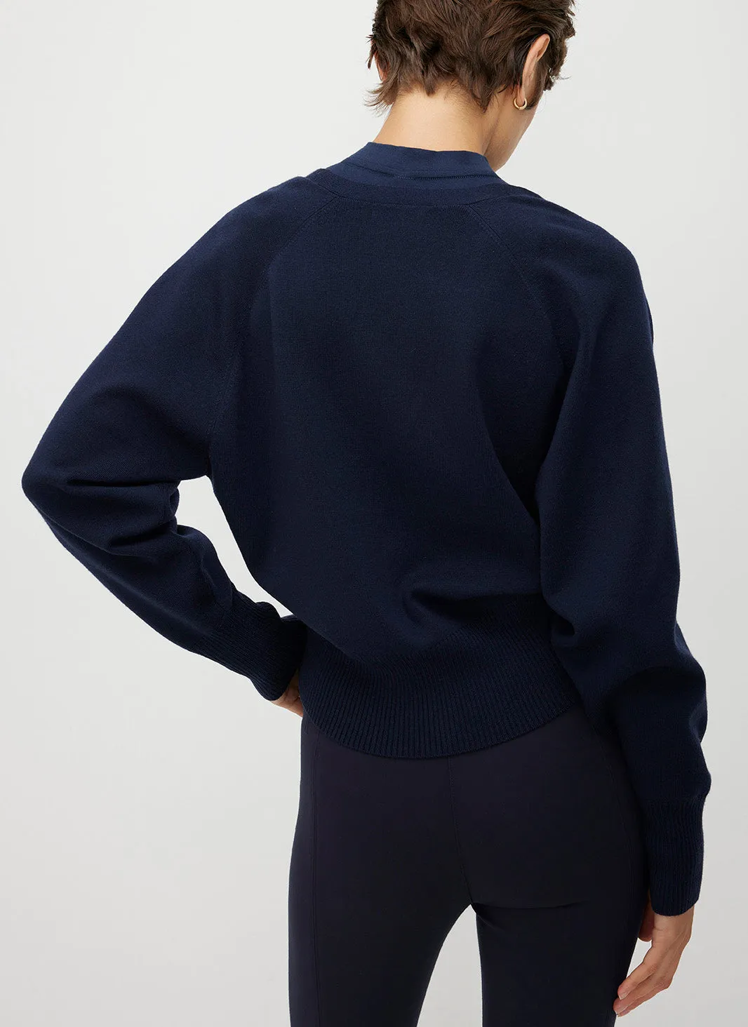 Transition Fine Gauge Merino Cardigan sold by Kit and Ace product image thumbnail 4