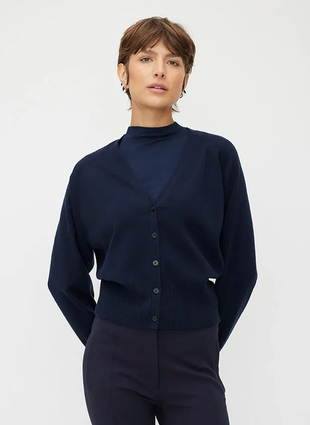 Transition Fine Gauge Merino Cardigan sold by Kit and Ace product image thumbnail 2