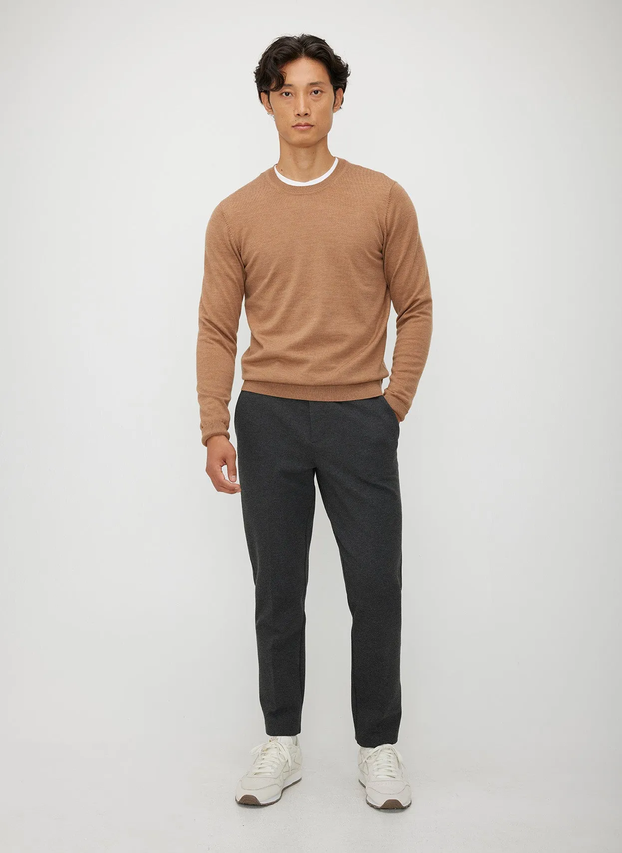 Hillside Merino Crewneck Sweater sold by Kit and Ace