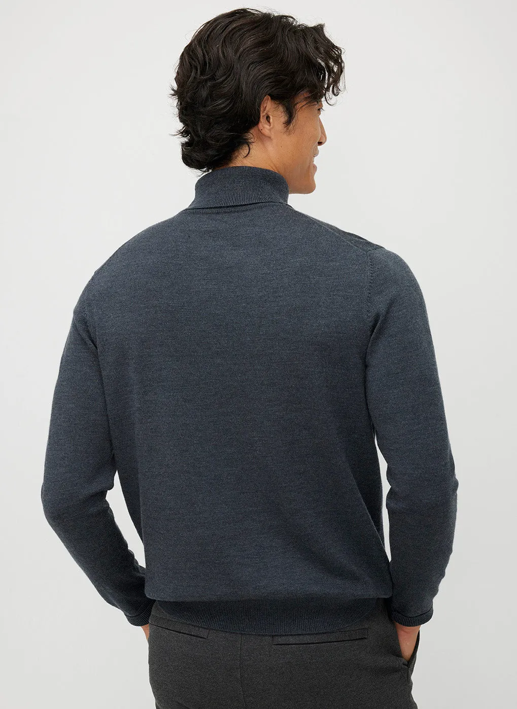 Sunday Merino Turtleneck Sweater sold by Kit and Ace product image thumbnail 4