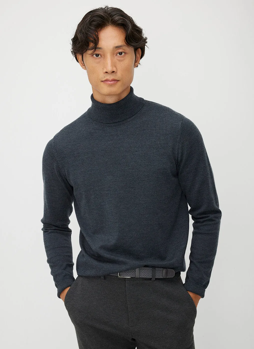 Sunday Merino Turtleneck Sweater sold by Kit and Ace product image thumbnail 2