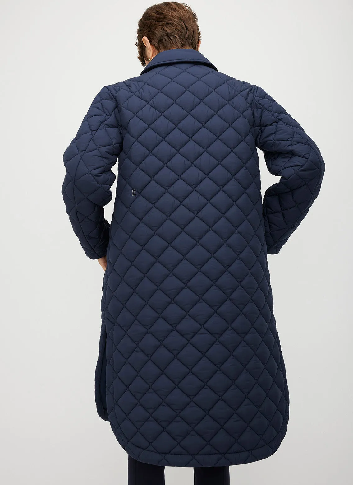 Oslo Recycled Quilted Coat sold by Kit and Ace product image thumbnail 4
