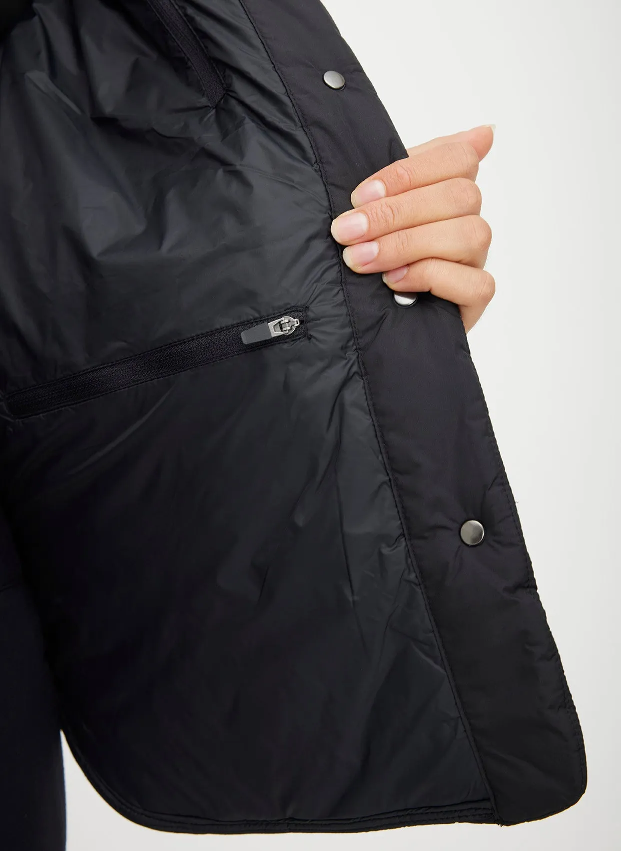 Oslo Recycled Quilted Jacket sold by Kit and Ace product image thumbnail 5