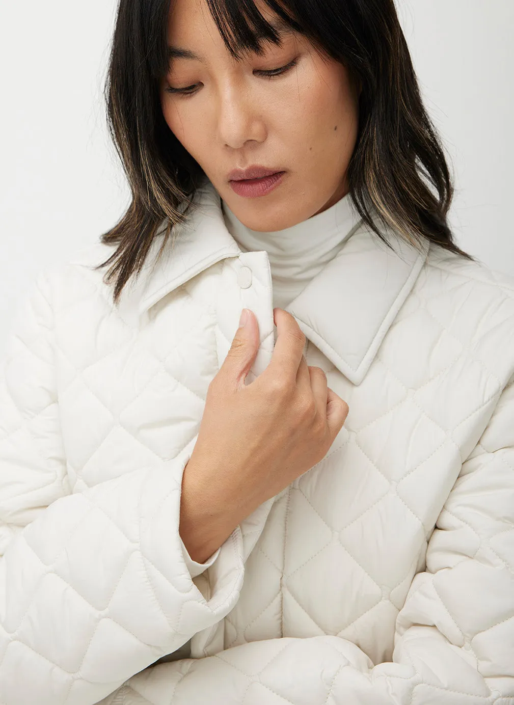 Oslo Recycled Quilted Coat sold by Kit and Ace product image thumbnail 2