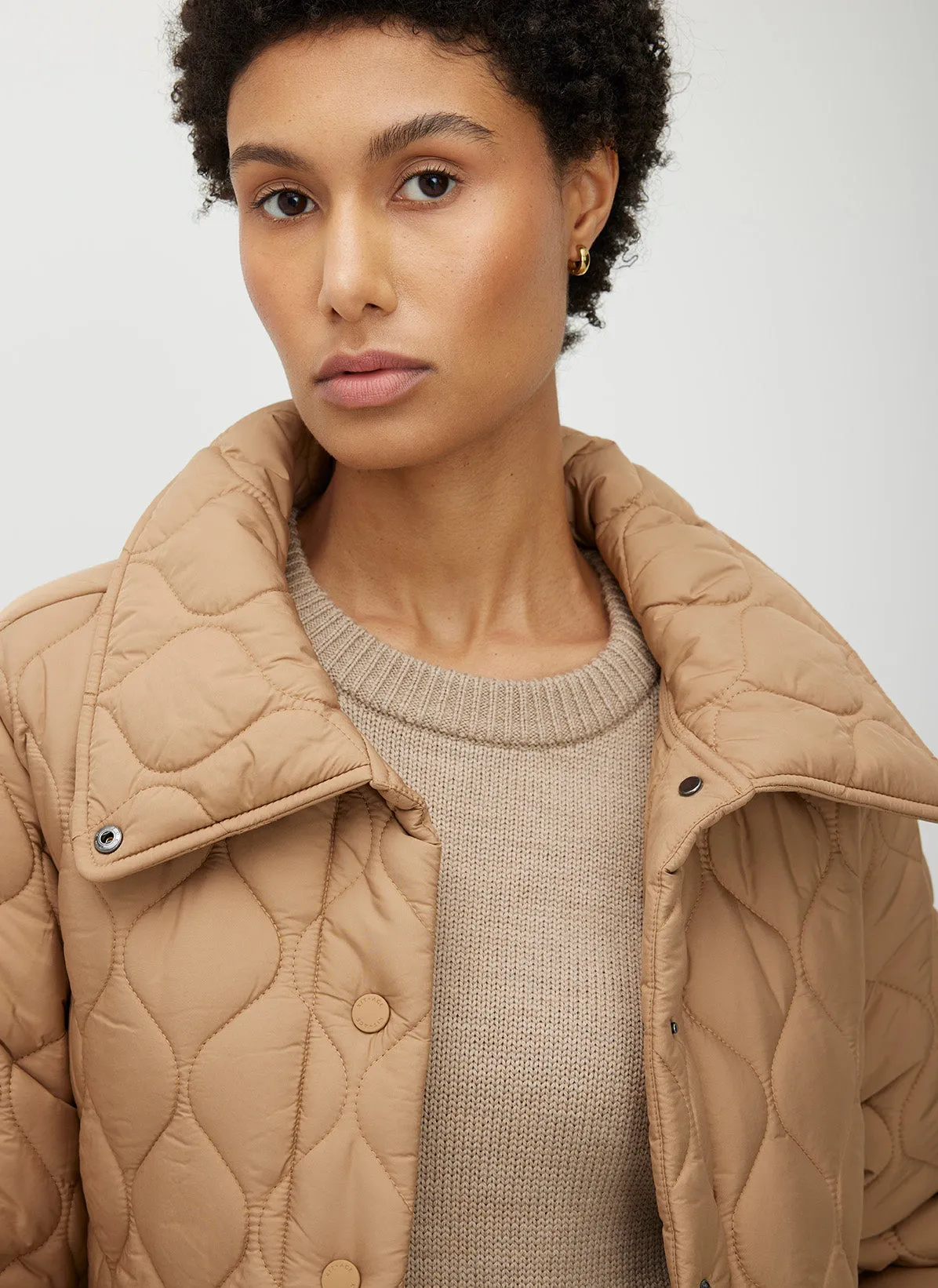 Oslo Recycled Quilted Jacket sold by Kit and Ace product image thumbnail 2