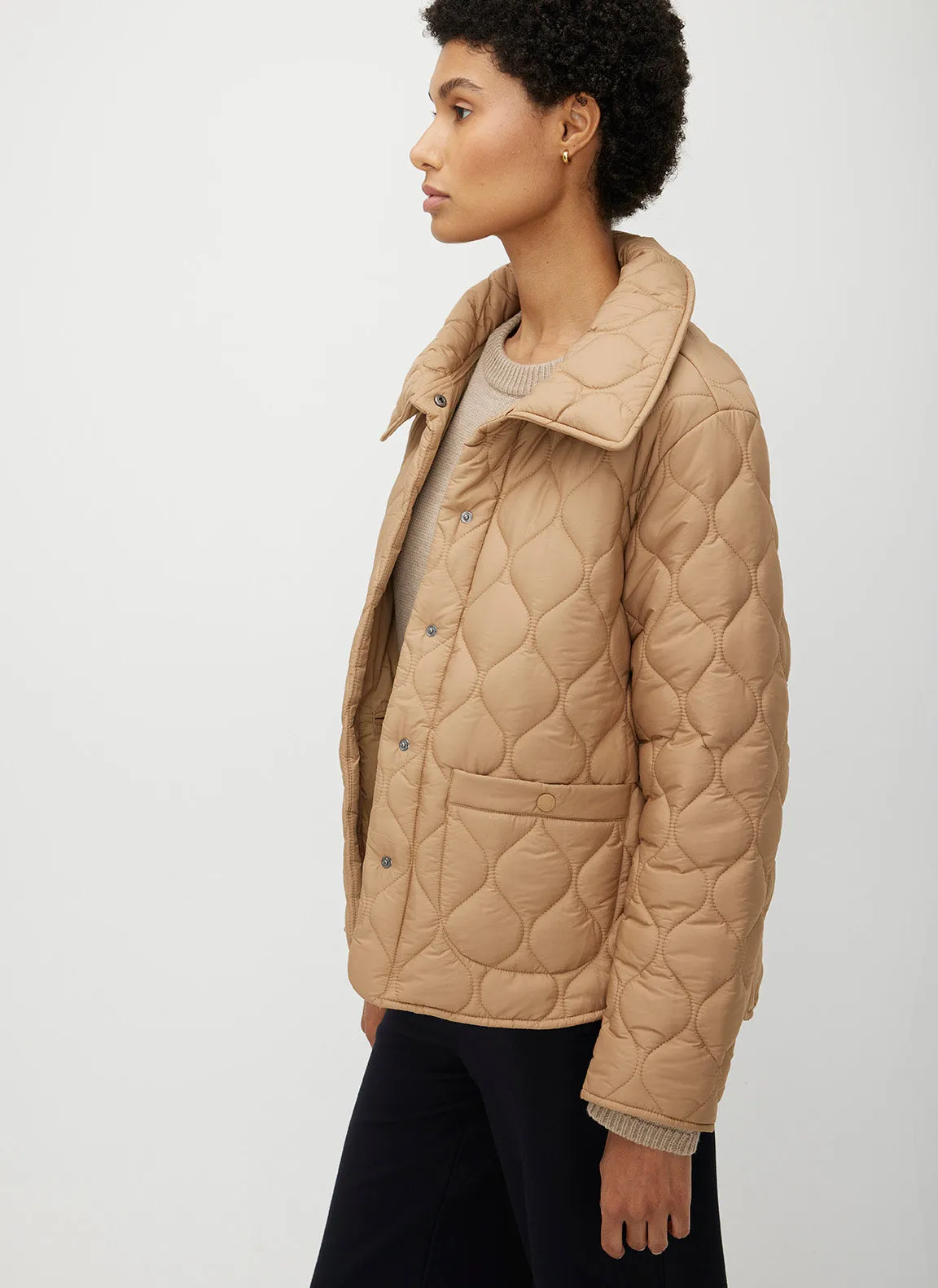 Oslo Recycled Quilted Jacket sold by Kit and Ace product image thumbnail 3