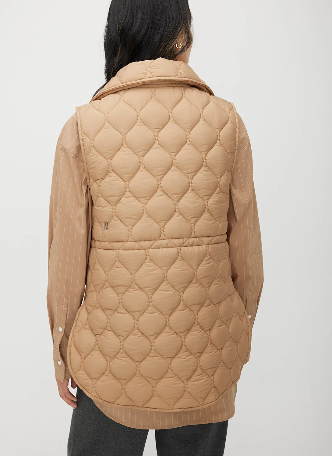 Oslo Recycled Quilted Vest sold by Kit and Ace product image thumbnail 4