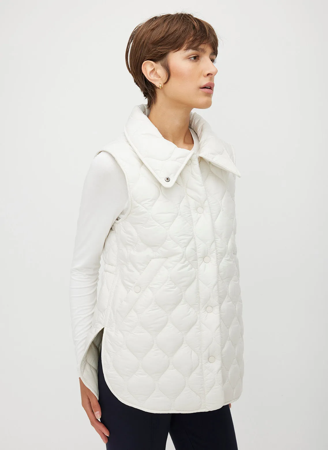 Oslo Recycled Quilted Vest sold by Kit and Ace product image thumbnail 3