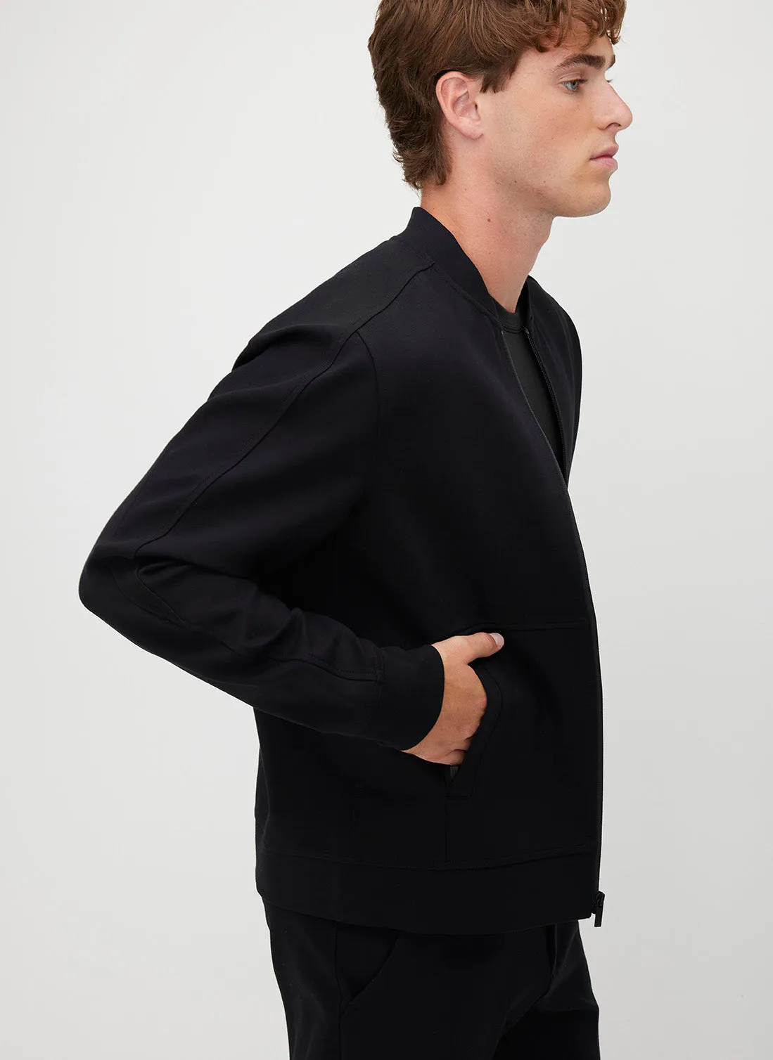 Friday Classic Soft Bomber Jacket sold by Kit and Ace product image thumbnail 4