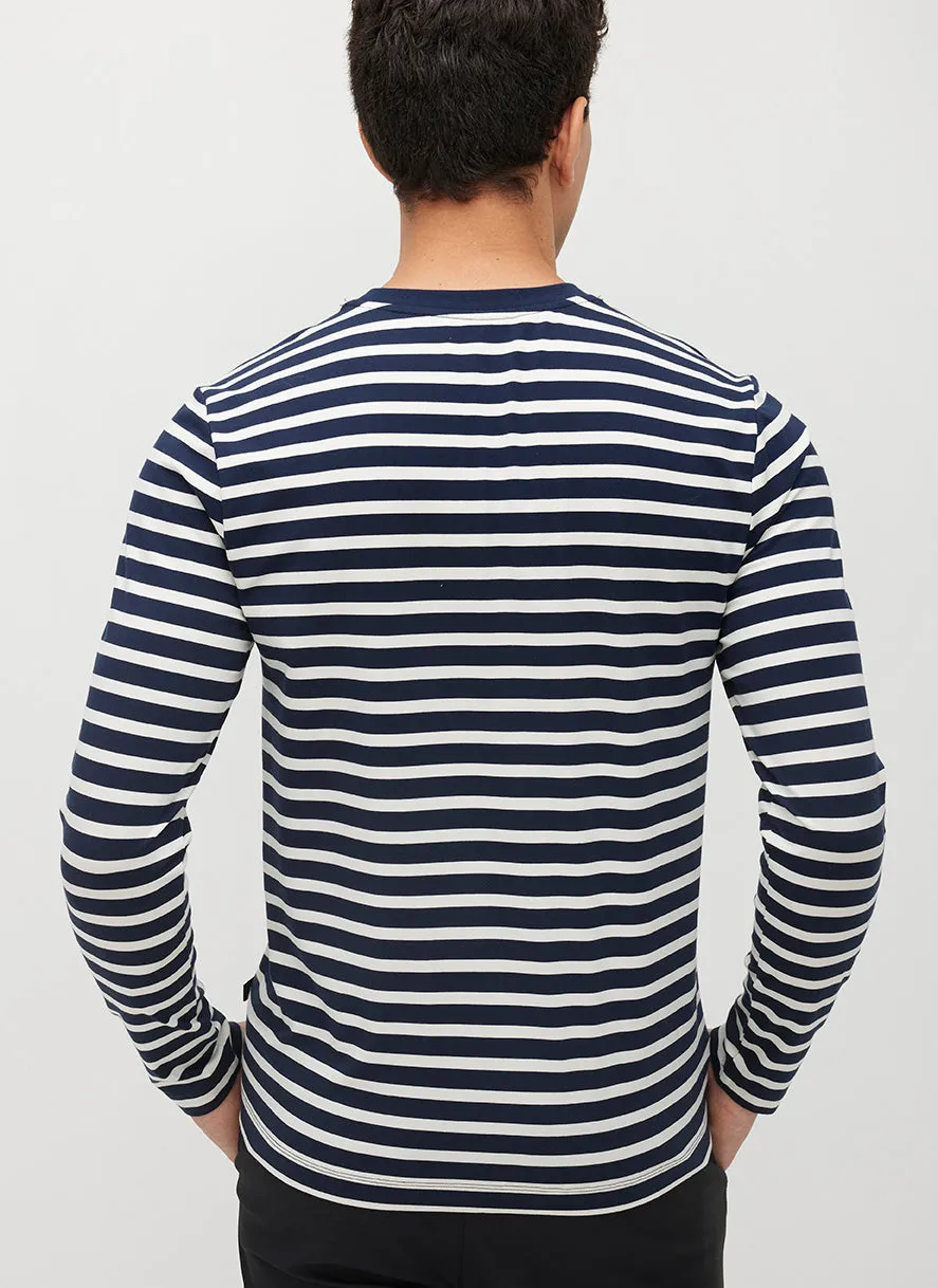 Stanton Long Sleeve Crew Tee sold by Kit and Ace product image thumbnail 4