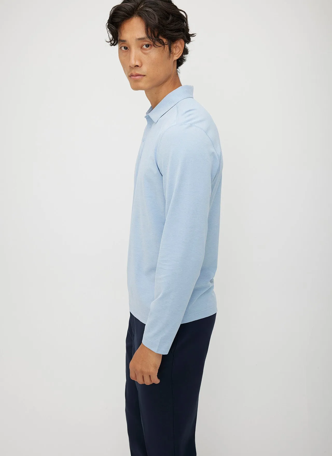 City Tech Long Sleeve Polo sold by Kit and Ace product image thumbnail 3