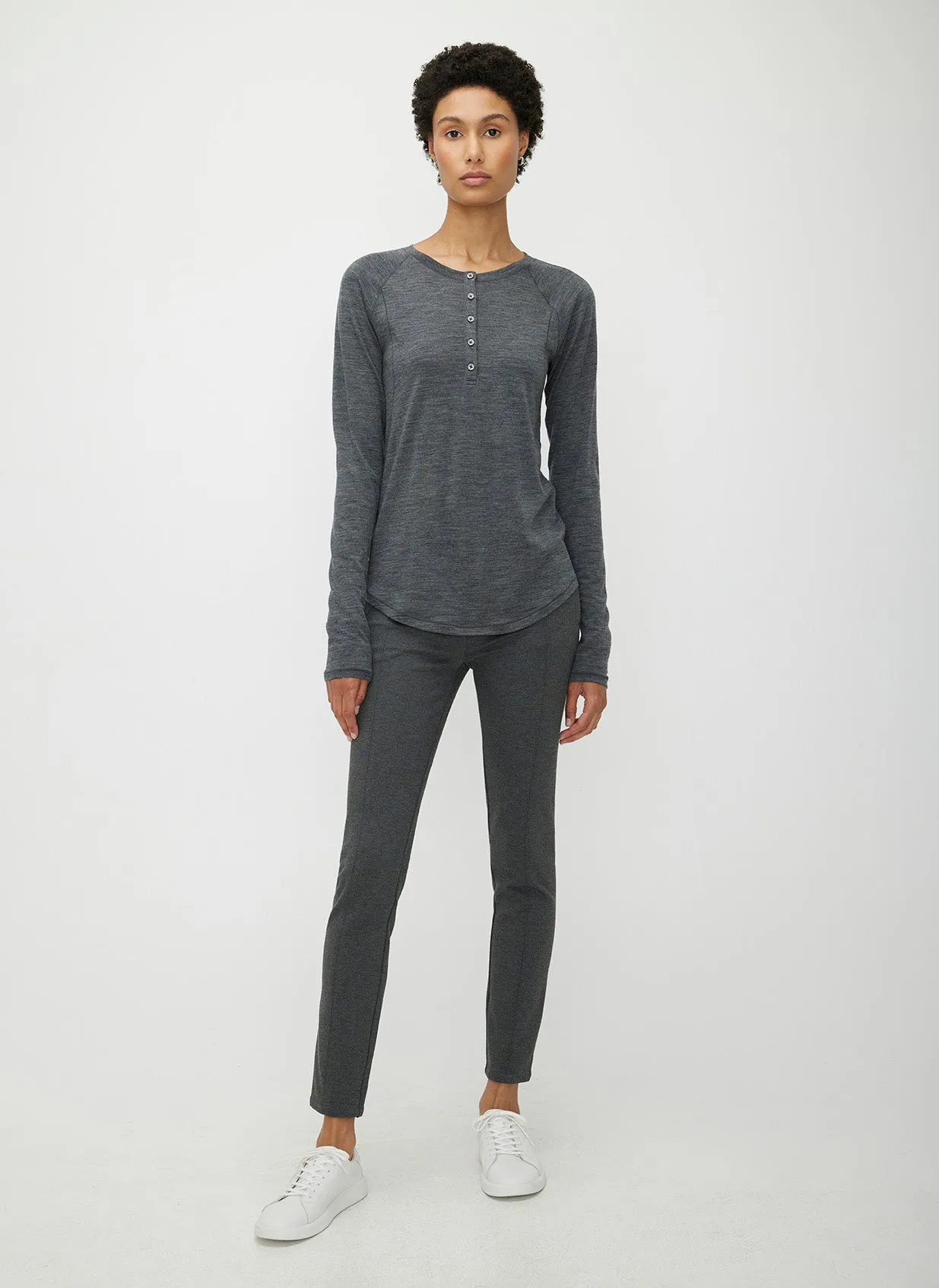 Ecoknit Classic Kit Henley sold by Kit and Ace