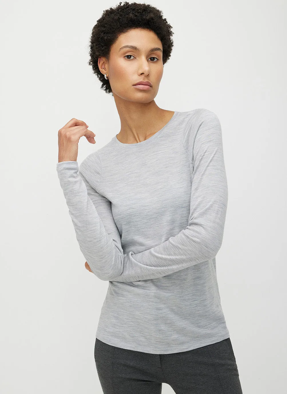 Ecoknit Crewneck Long Sleeve sold by Kit and Ace product image thumbnail 2