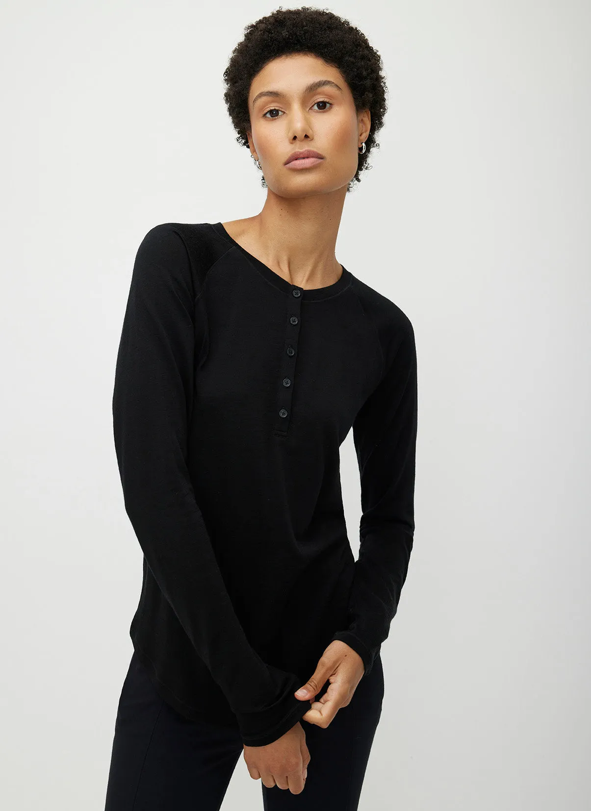 Ecoknit Classic Kit Henley sold by Kit and Ace product image thumbnail 2