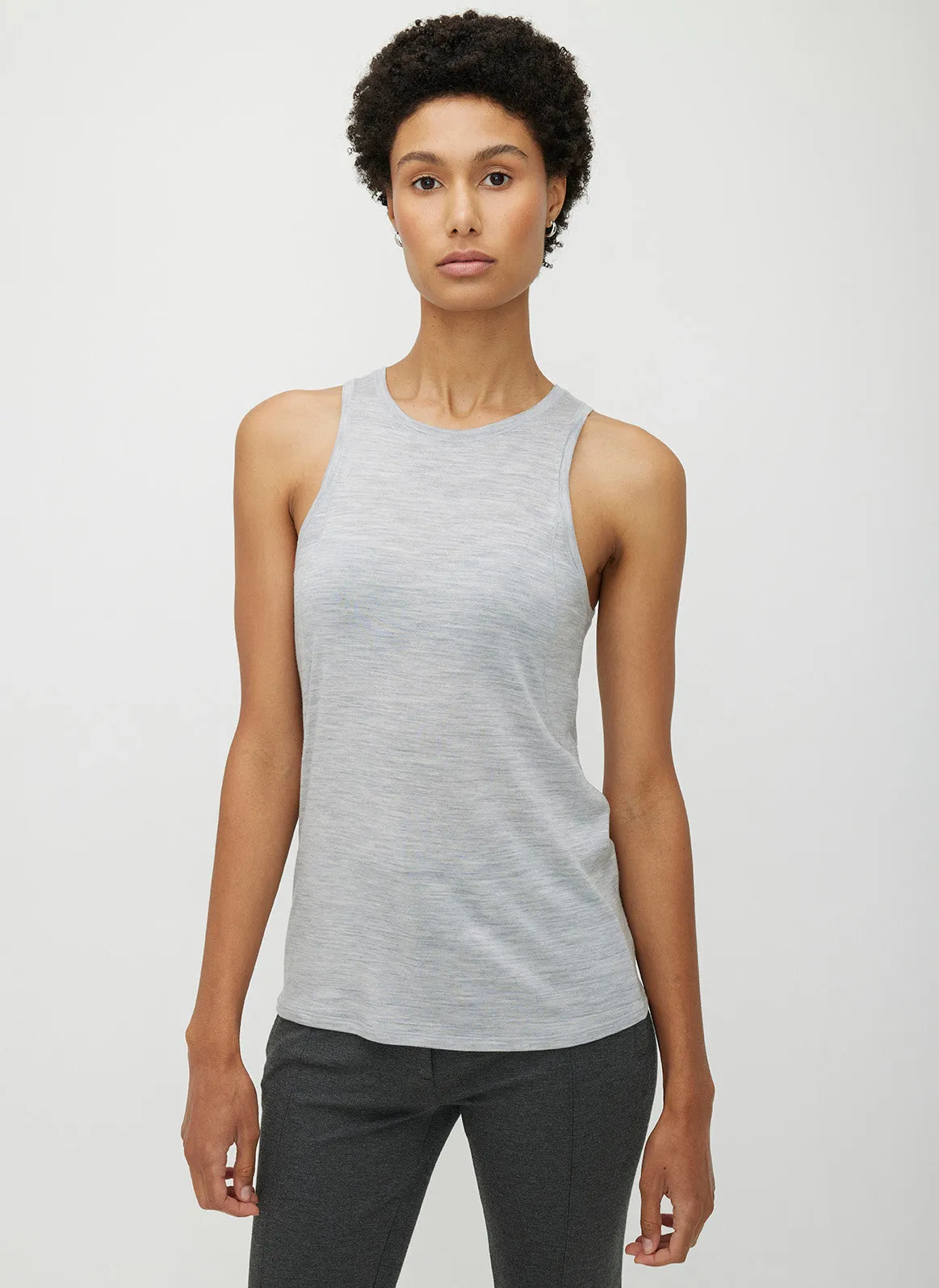 Ecoknit Sculpted Wool Tank sold by Kit and Ace product image thumbnail 2
