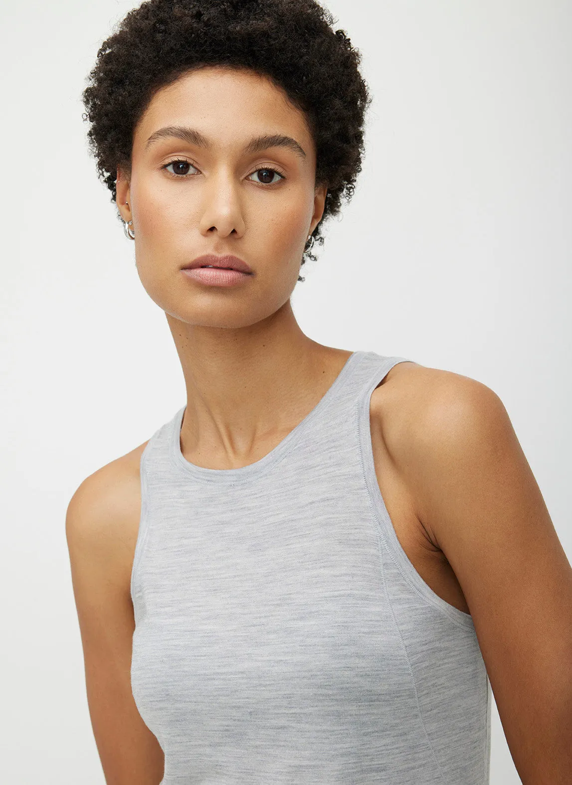 Ecoknit Sculpted Wool Tank sold by Kit and Ace product image thumbnail 3