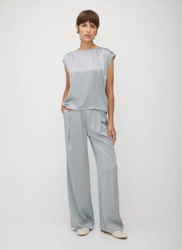 Sundown Ecosatin Tee sold by Kit and Ace