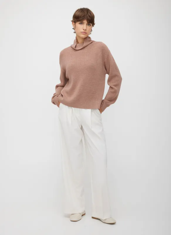 Westside Drop Shoulder Merino Sweater sold by Kit and Ace