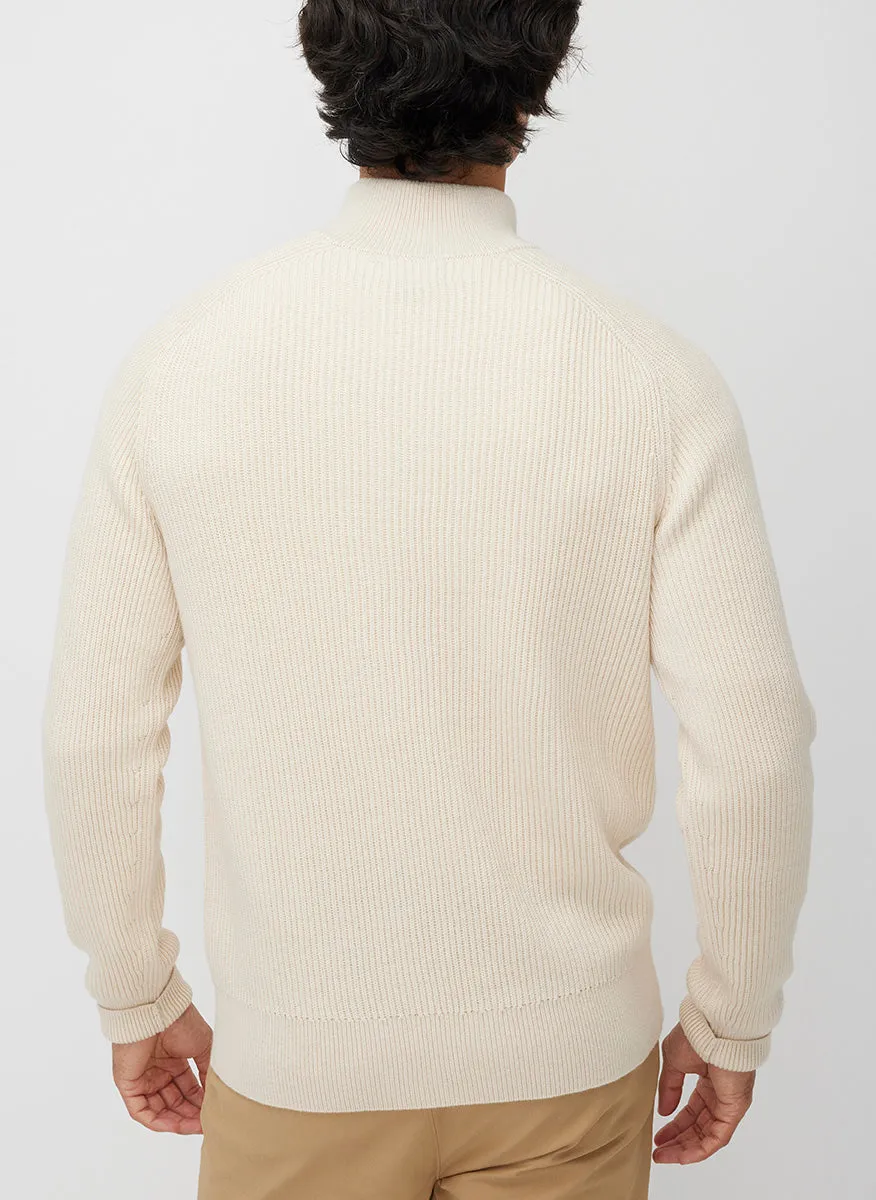 Merino Cotton Pullover Zip Sweater sold by Kit and Ace product image thumbnail 3