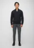 Merino Cotton Pullover Zip Sweater sold by Kit and Ace