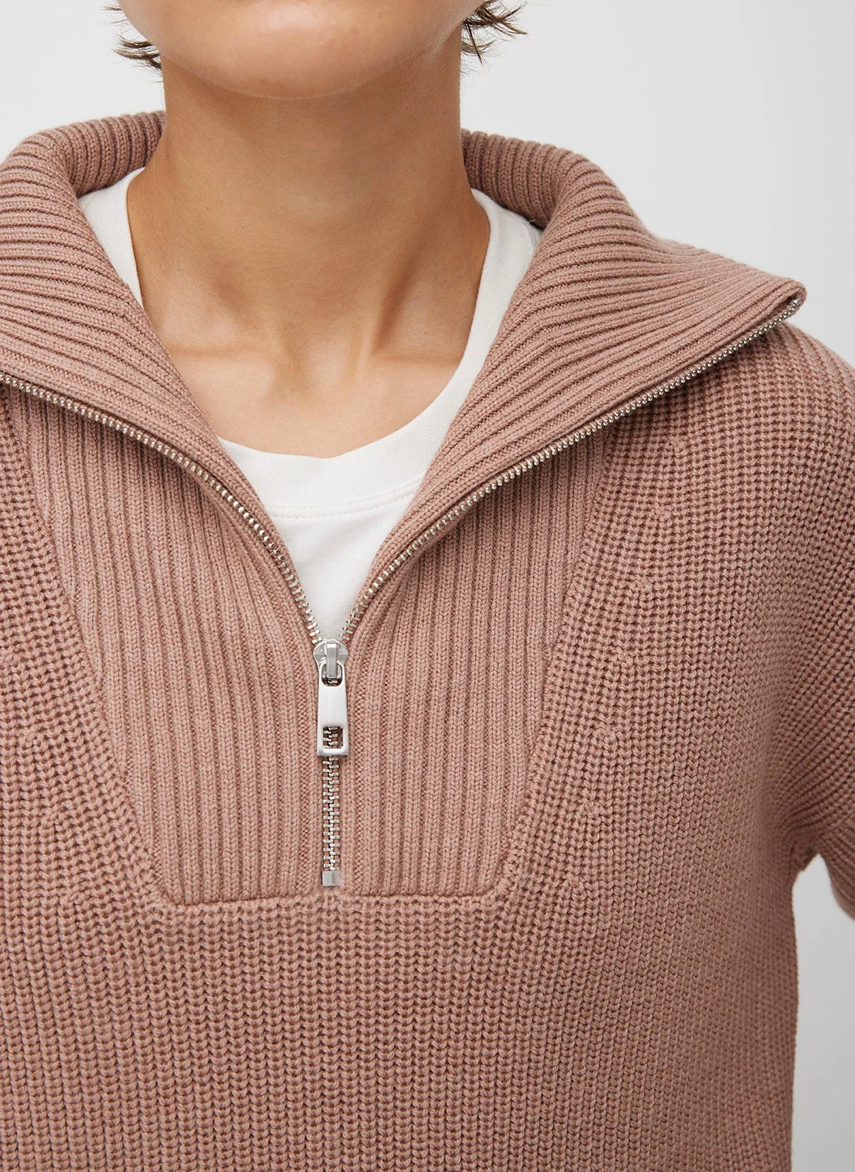 Apres 1/4 Zip Merino Sweater sold by Kit and Ace product image thumbnail 5