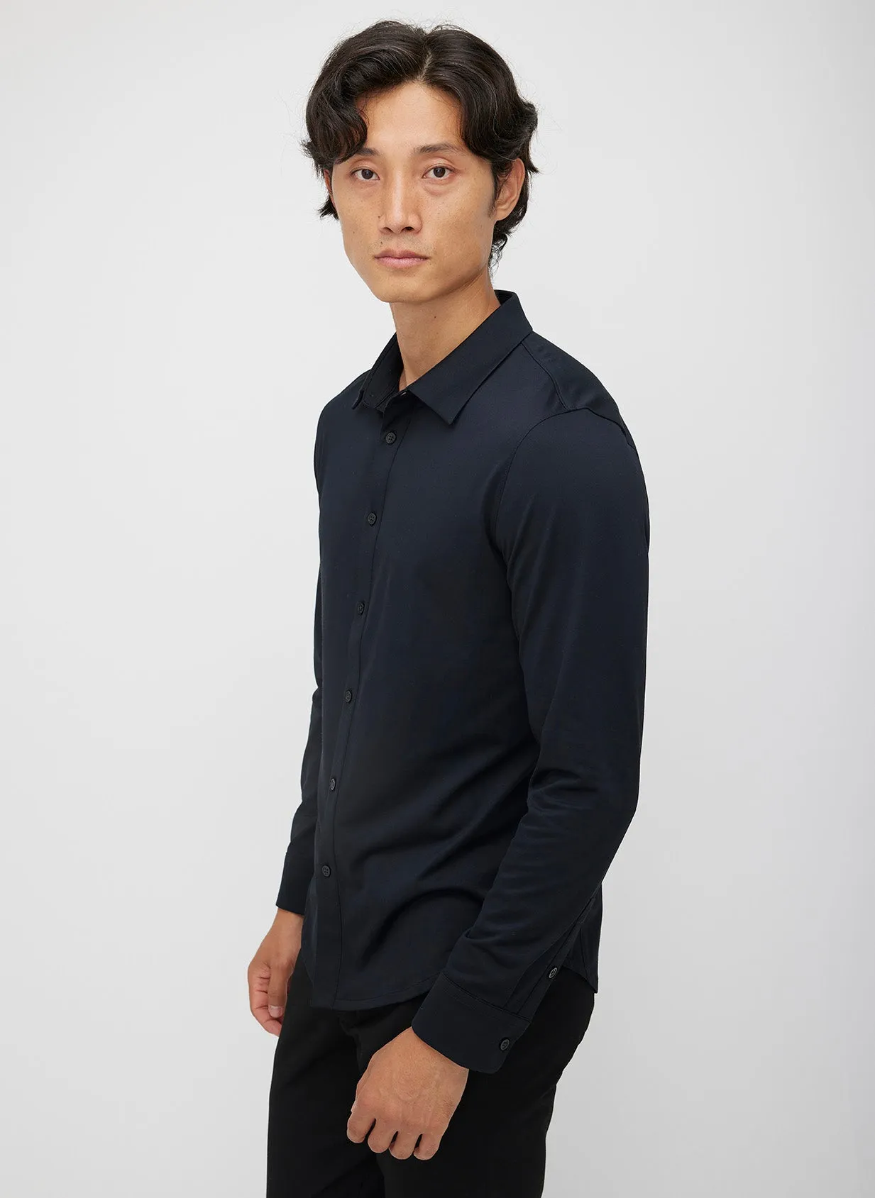 City Tech Long Sleeve Slim Fit Shirt sold by Kit and Ace product image thumbnail 3
