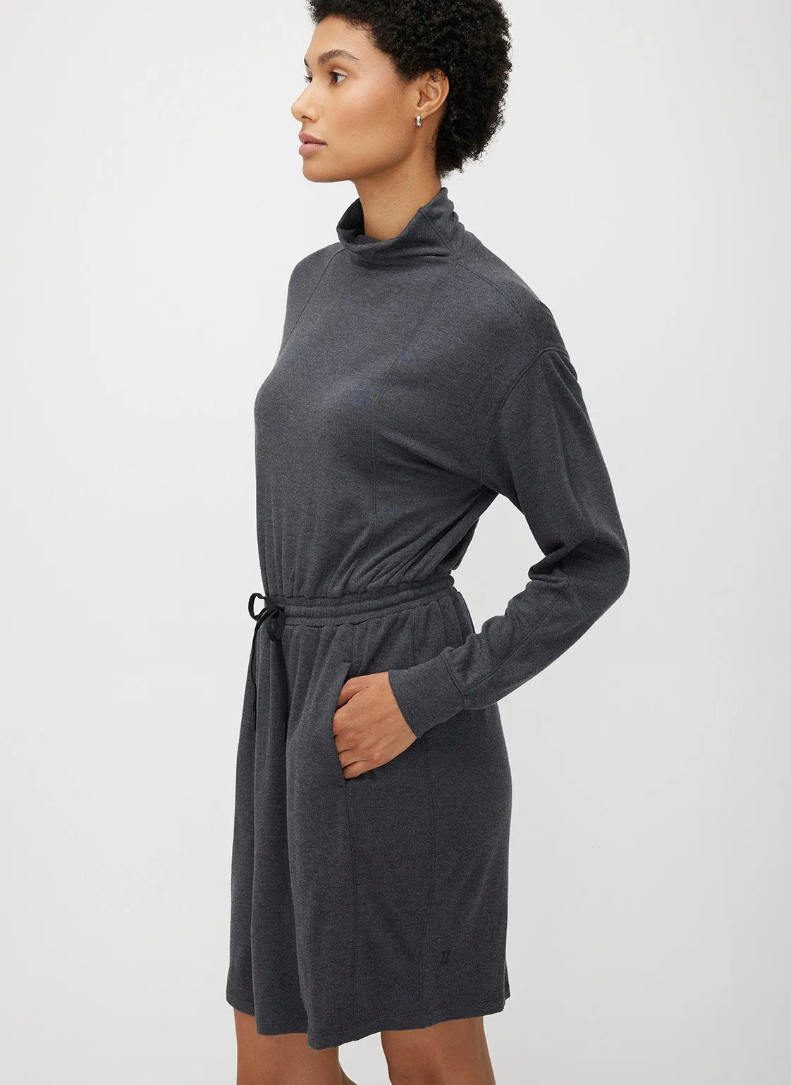 Soft Touch Cinched Dress sold by Kit and Ace product image thumbnail 5