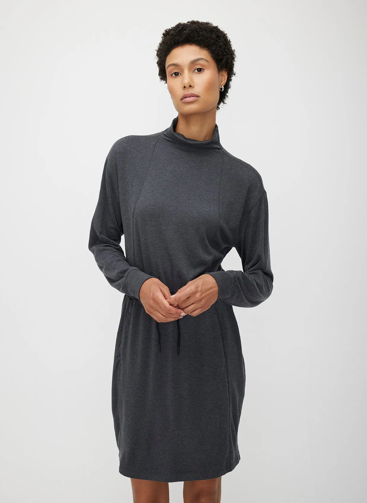 Soft Touch Cinched Dress sold by Kit and Ace product image thumbnail 2