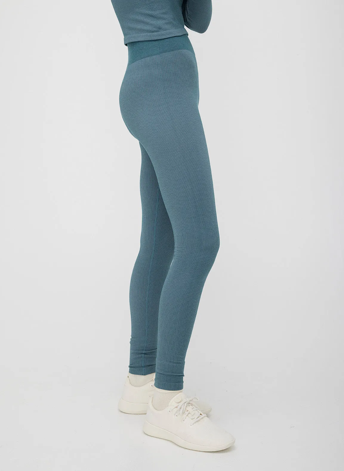 Seamless Flexrib High Rise Leggings sold by Kit and Ace product image thumbnail 4