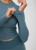 Seamless Cropped Long Sleeve Tee sold by Kit and Ace