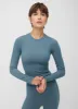 Seamless Cropped Long Sleeve Tee sold by Kit and Ace