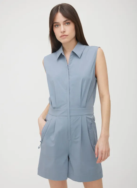 Madison Sleeveless Short Jumpsuit sold by Kit and Ace