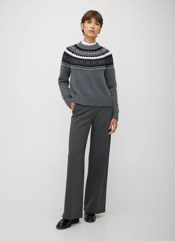 Fair Isle Merino Sweater sold by Kit and Ace
