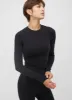 Seamless Cropped Long Sleeve Tee sold by Kit and Ace