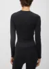 Seamless Cropped Long Sleeve Tee sold by Kit and Ace