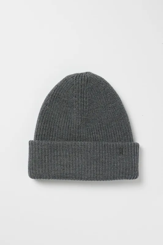Merino Chunky Rib Toque sold by Kit and Ace
