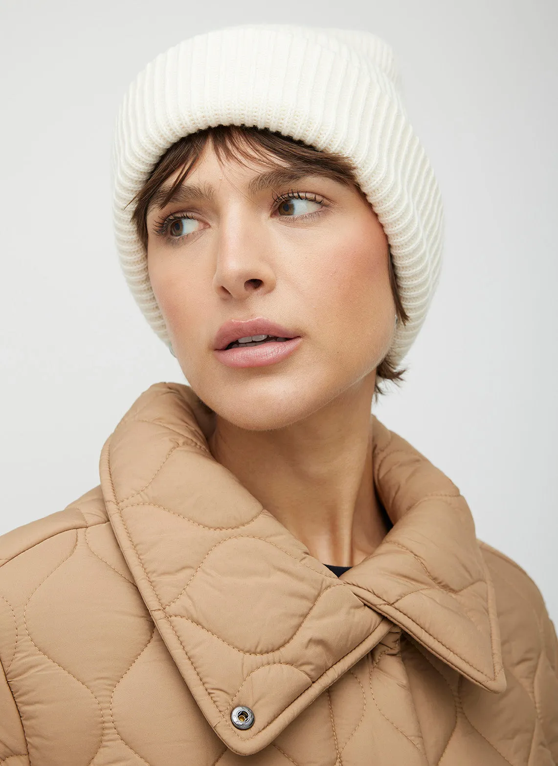 Merino Chunky Knit Toque sold by Kit and Ace product image thumbnail 4