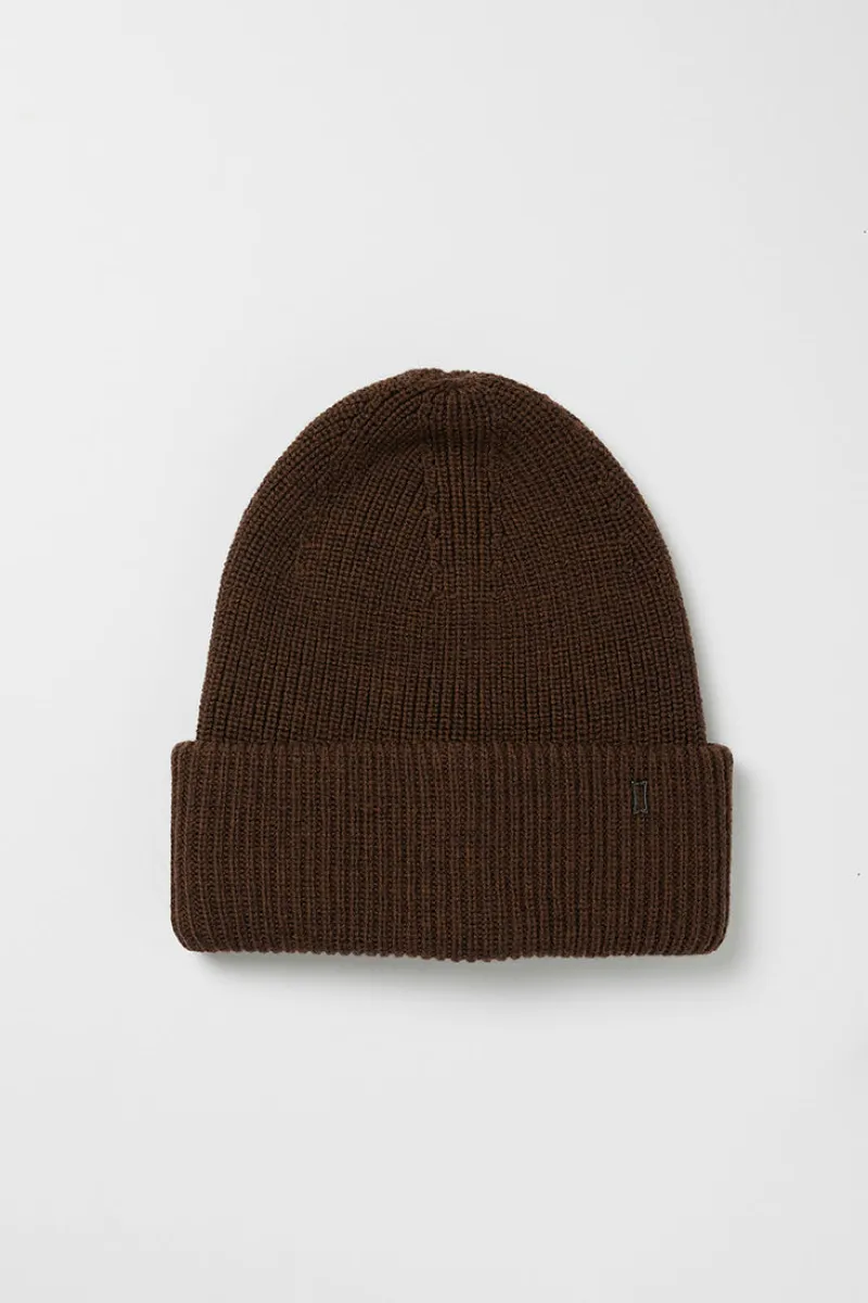 Merino Chunky Rib Toque sold by Kit and Ace