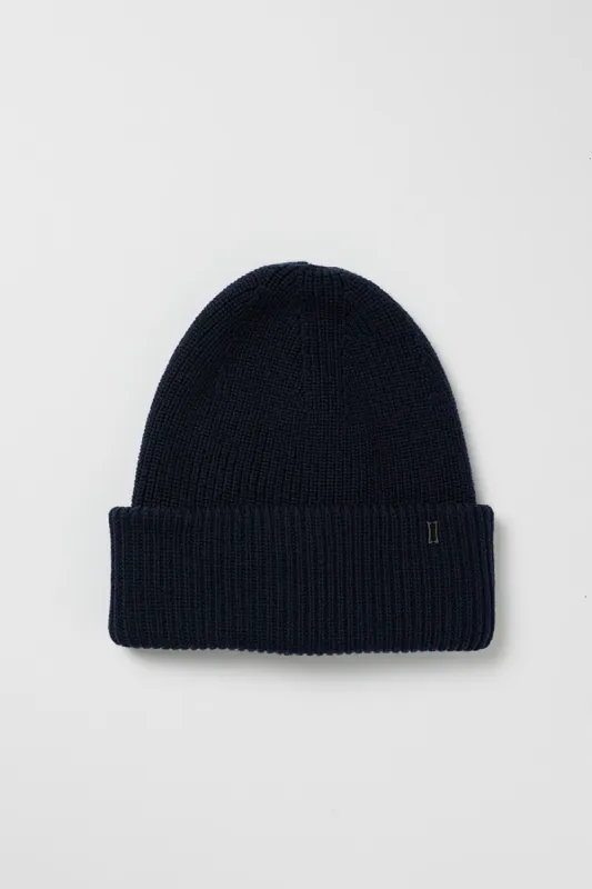 Merino Chunky Rib Toque sold by Kit and Ace
