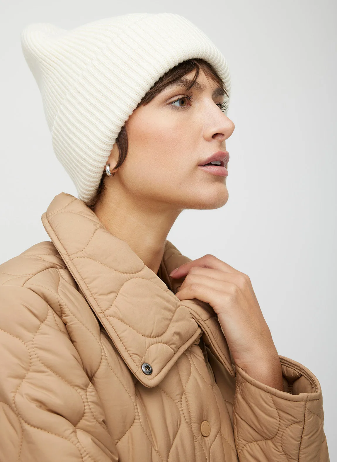 Merino Chunky Rib Toque sold by Kit and Ace product image thumbnail 5