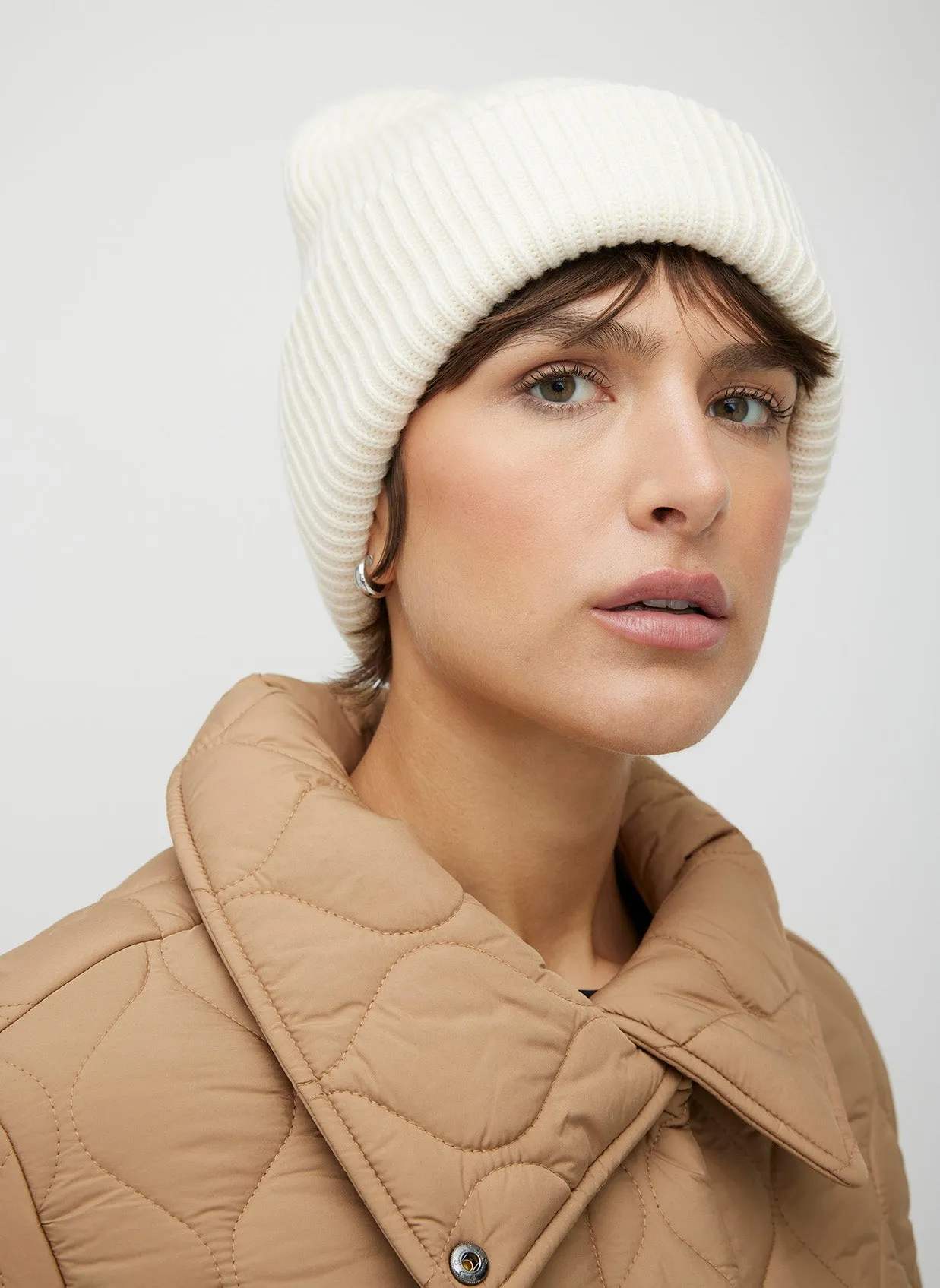 Merino Chunky Rib Toque sold by Kit and Ace product image thumbnail 3