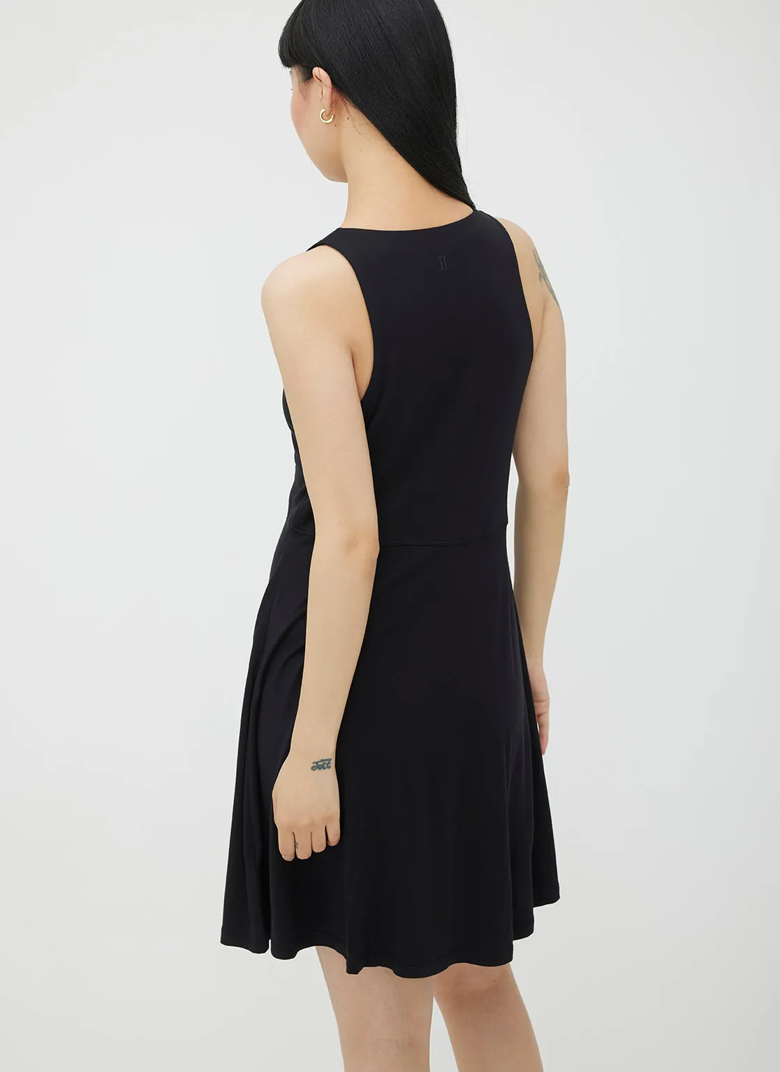 Charlotte Sleeveless Tent Dress sold by Kit and Ace product image thumbnail 4