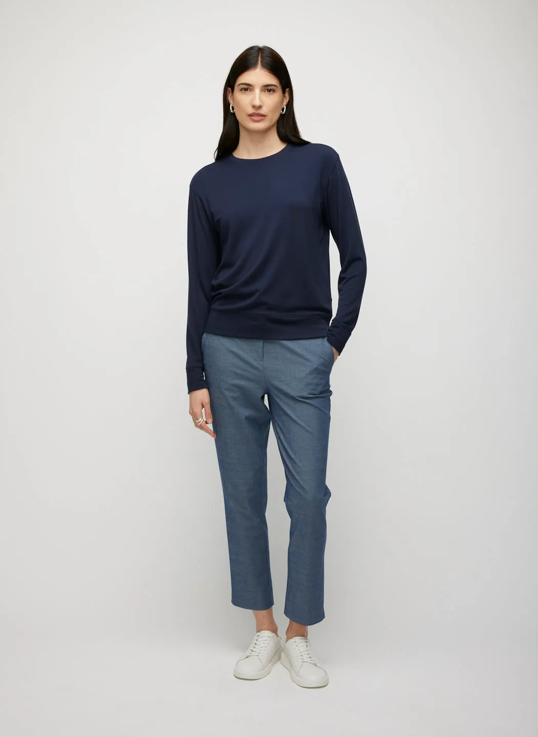 Devon Long Sleeve Pullover sold by Kit and Ace product image thumbnail 2